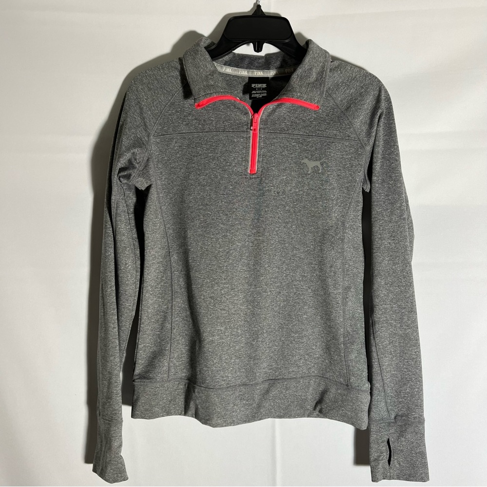 PINK athletic quarter zip-up